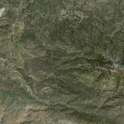 Ribbonwood California map(satellite map)