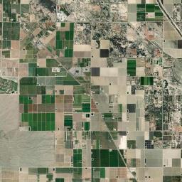 One Hundred Palms California map(satellite map)