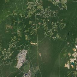 Virginia Alabama map(satellite map)