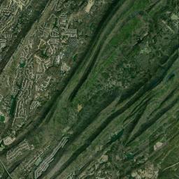 Highland Lakes Satellite Map