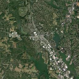 Peachtree City Satellite Map