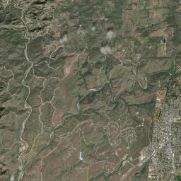 De Luz Heights California map(satellite map)