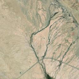 Pope California map(satellite map)