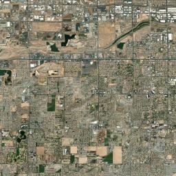 South Phoenix Arizona map(satellite map)