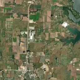 Sanger Satellite Map