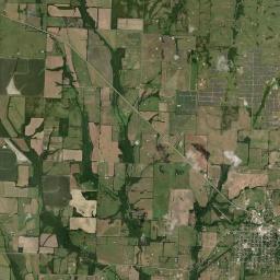 Wolfe City Satellite Map