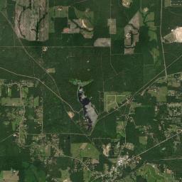 Redwater Satellite Map