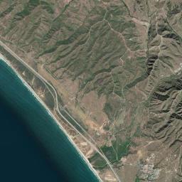 Agra California map(satellite map)