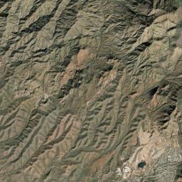 Superior Arizona map(satellite map)