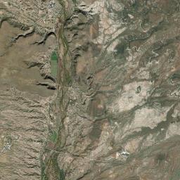 Peridot Arizona map(satellite map)