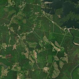 Cragford Alabama map(satellite map)