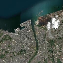Ōita Satellite Map