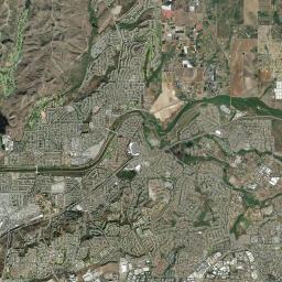 San Luis Rey California map(satellite map)