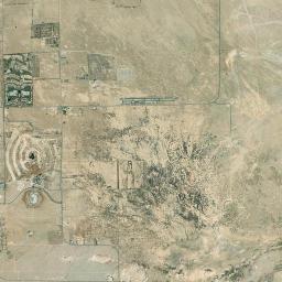 Borrego California map(satellite map)