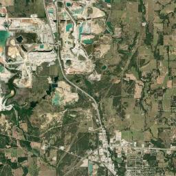 Texas 101, Caddo-LBJ National Grasslands Satellite Map