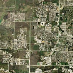 2483 Texas 289 Business, Prosper, TX Satellite Map