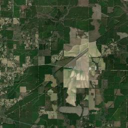 Bovine Arkansas map(satellite map)