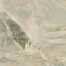 Ocotillo Wells California map(satellite map)