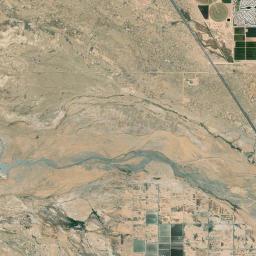 Snaketown Arizona map(satellite map)