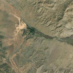 Scissors Crossing California map(satellite map)