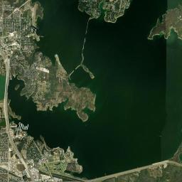 Lake Dallas Satellite Map