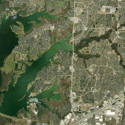 The Colony Satellite Map