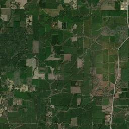 Rawls Arkansas Satellite Map