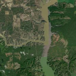 Wildwood Shores Alabama map(satellite map)