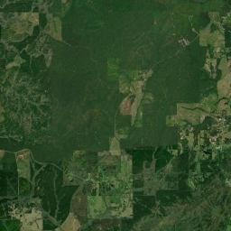 Weogufka Alabama map(satellite map)