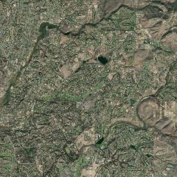 Olivenhain California map(satellite map)