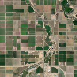 Hovley California map(satellite map)