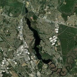 Goose Creek Satellite Map