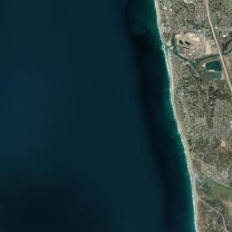 Del Mar Heights California map(satellite map)
