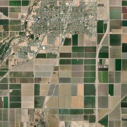 Brawley California map(satellite map)