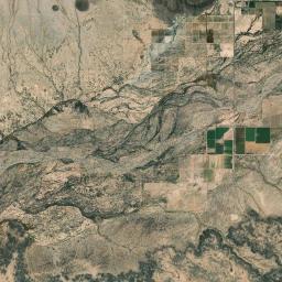 Agua Caliente Arizona map(satellite map)