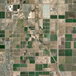 Imperial California map(satellite map)