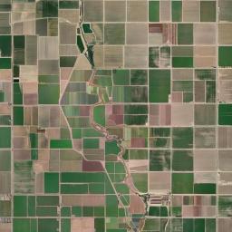 Fuller California map(satellite map)