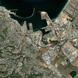 Haifa Satellite Map