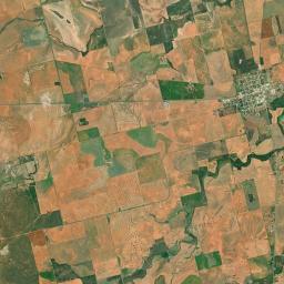 Fisher County Satellite Map