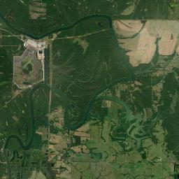 Lock Five Alabama map(satellite map)