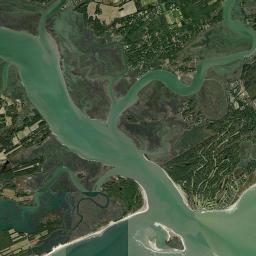Seabrook Island Satellite Map