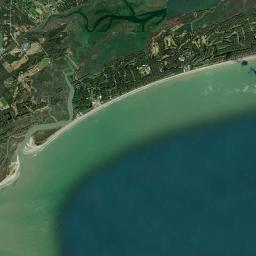 Kiawah Island Satellite Map