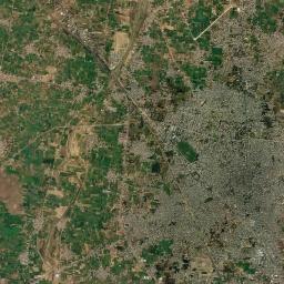 Gujrat Satellite Map
