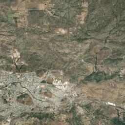 Potrero California map(satellite map)