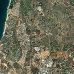 Caesarea Satellite Map