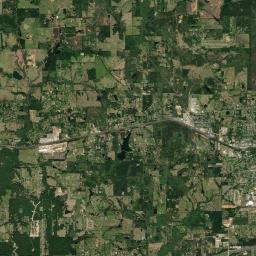 Hallsville Satellite Map