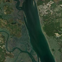 Laurel Bay Satellite Map