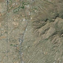 Oro Valley Arizona map(satellite map)
