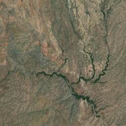 Hookers Hot Springs Arizona map(satellite map)