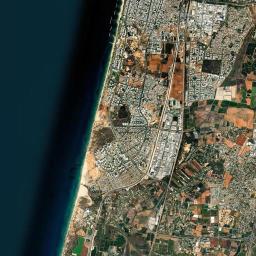 Even Yehuda Satellite Map
